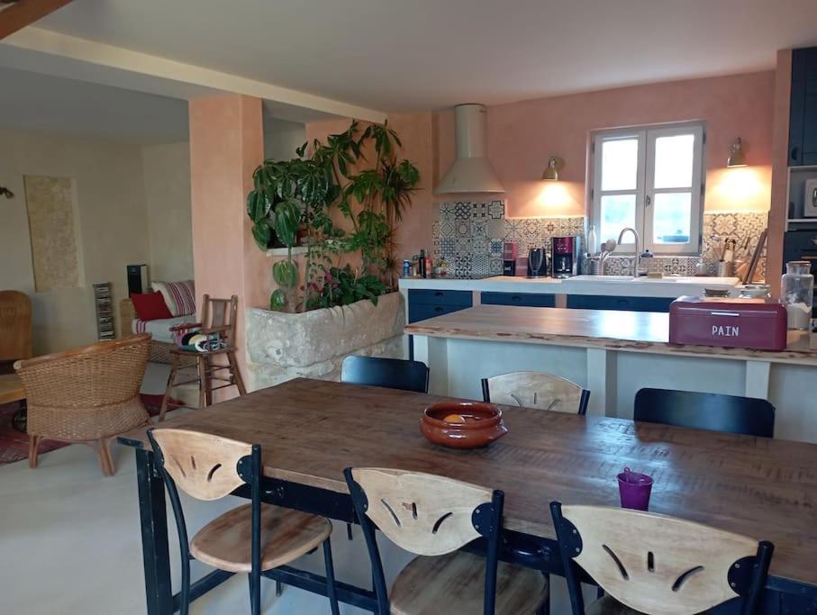 Maison De Campagne La Teranga Au Coeur Du Luberon Apt Exterior foto